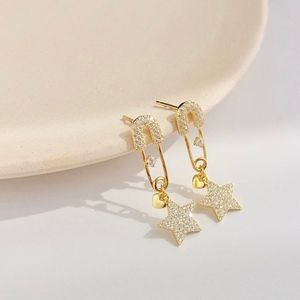 Starlight Rebel Pave Earrings- Sterling Silver